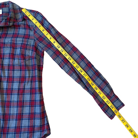 J. CREW  | THE PERFECT SHIRT PLAID BUTTON DOWN  SZ PS - Picture 14 of 16